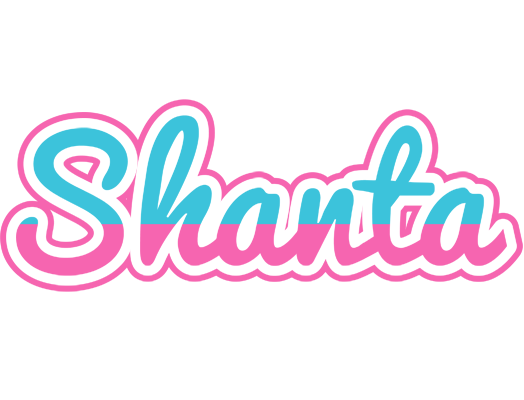 Shanta woman logo