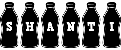 Shanti bottle logo