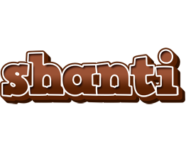 Shanti brownie logo