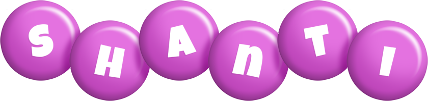 Shanti candy-purple logo