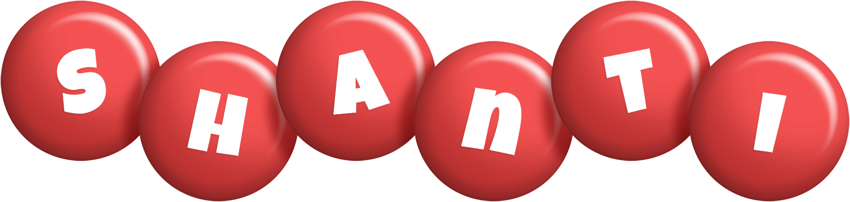 Shanti candy-red logo