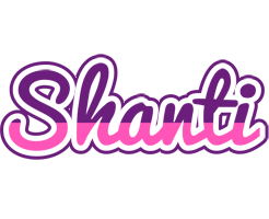 Shanti cheerful logo
