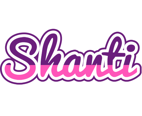Shanti cheerful logo