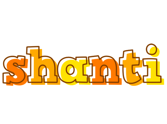 Shanti desert logo