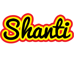 Shanti flaming logo