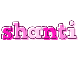 Shanti hello logo