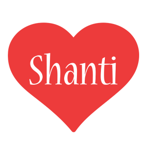 Shanti love logo
