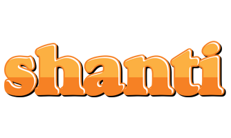 Shanti orange logo