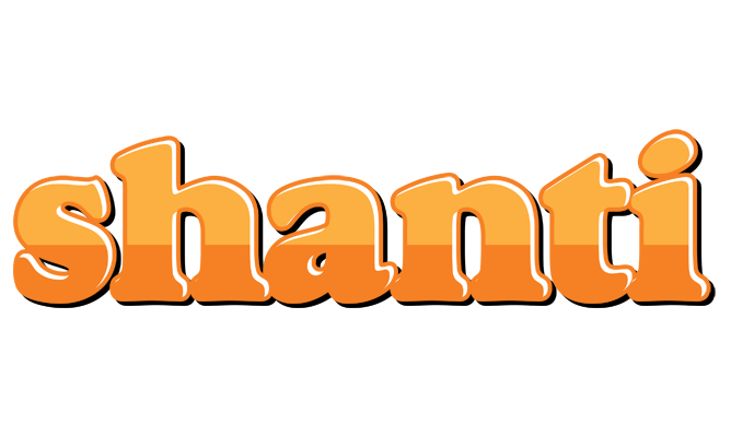 Shanti orange logo