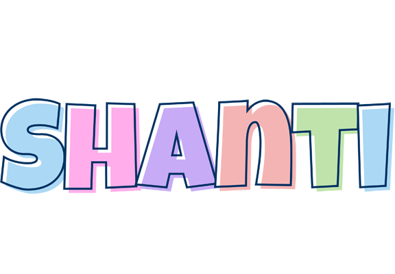 Shanti pastel logo