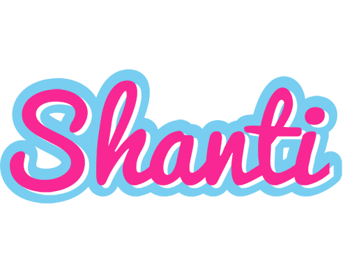 Shanti popstar logo