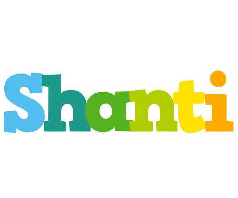 Shanti rainbows logo
