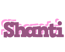 Shanti relaxing logo