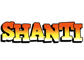 Shanti sunset logo