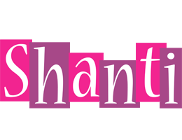Shanti whine logo