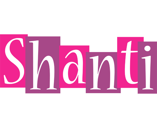 Shanti whine logo