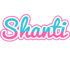 Shanti woman logo
