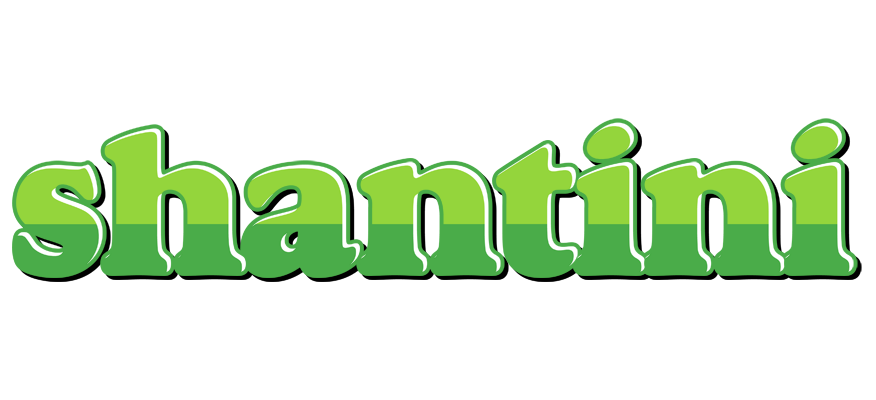 Shantini apple logo