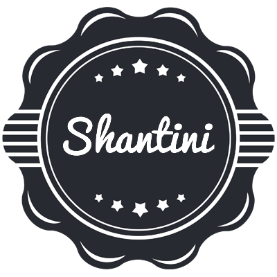 Shantini badge logo