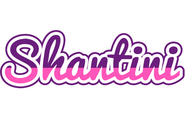 Shantini cheerful logo