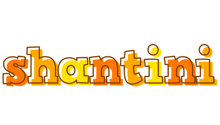 Shantini desert logo