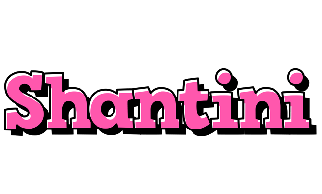 Shantini girlish logo
