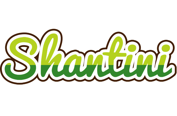 Shantini golfing logo