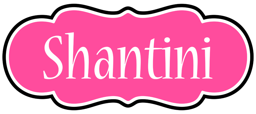 Shantini invitation logo