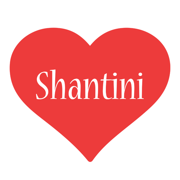 Shantini love logo