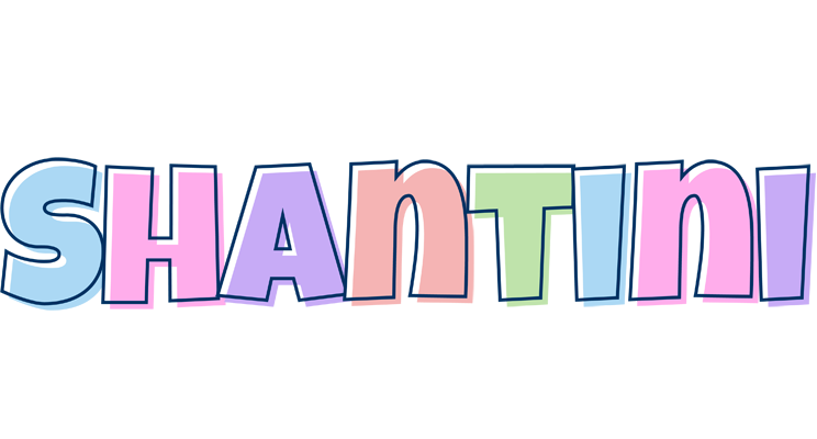 Shantini pastel logo