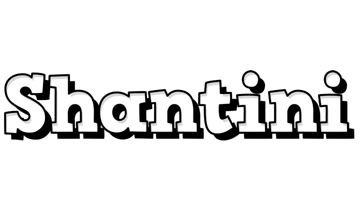 Shantini snowing logo