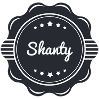 Shanty badge logo