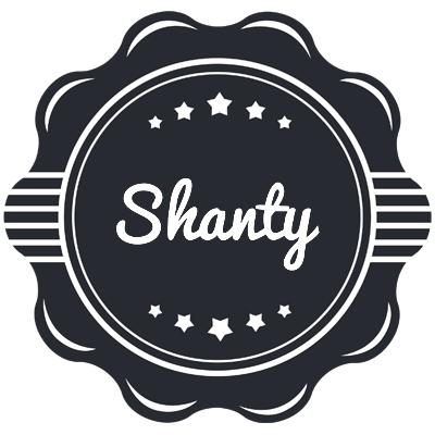 Shanty badge logo