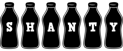 Shanty bottle logo