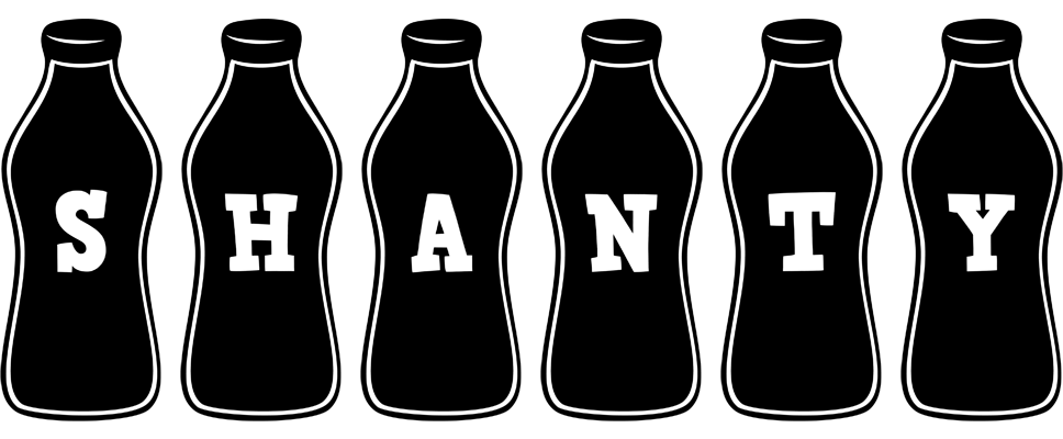 Shanty bottle logo