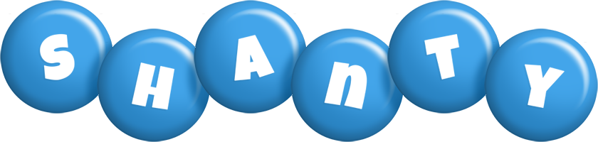 Shanty candy-blue logo