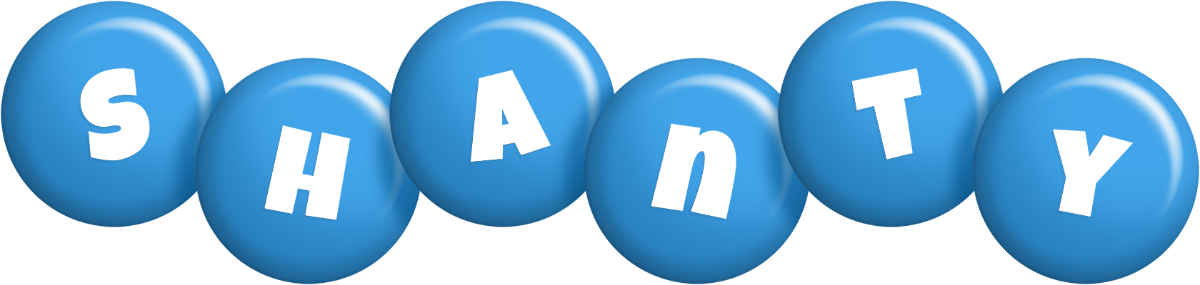 Shanty candy-blue logo