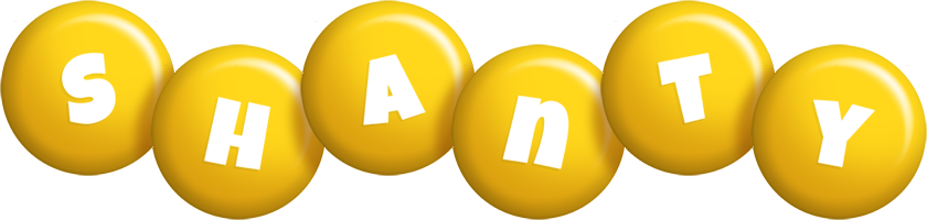 Shanty candy-yellow logo