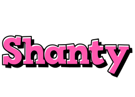 Shanty girlish logo