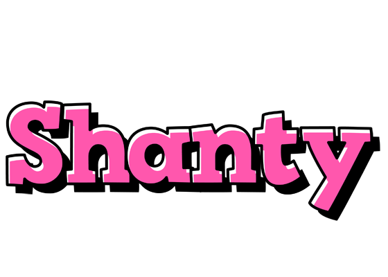 Shanty girlish logo
