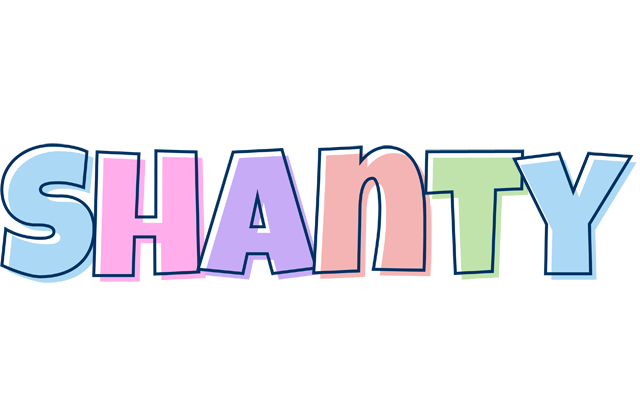 Shanty pastel logo