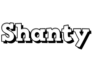 Shanty snowing logo