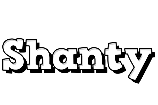 Shanty snowing logo