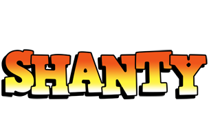 Shanty sunset logo