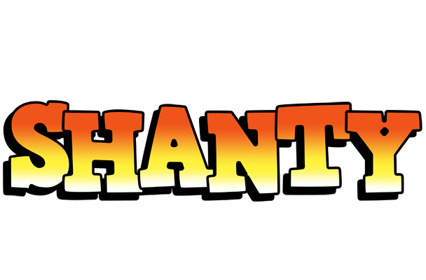 Shanty sunset logo
