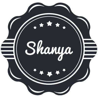 Shanya badge logo