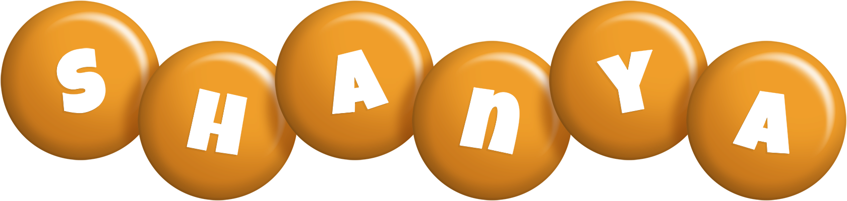 Shanya candy-orange logo