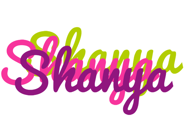 Shanya flowers logo