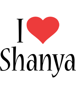 Shanya i-love logo
