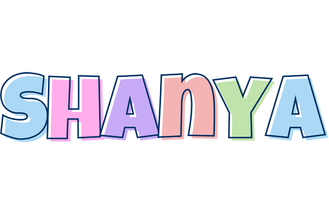 Shanya pastel logo